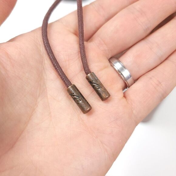 Vince Camuto Signature Hansel Tan Patina Heeled Lace Up Boots Women's 8.5 Brown - Picture 5 of 10